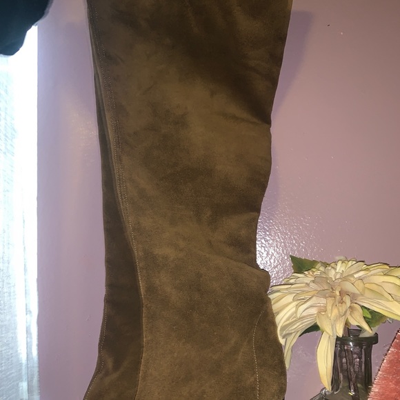 Zara Tall leather suede boot - Picture 6 of 8